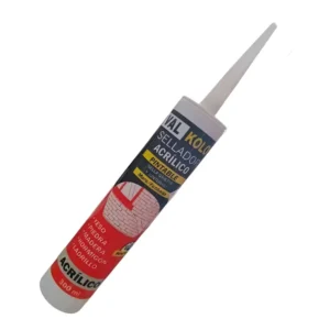 Sellador Acrilico Pintable Blanco Valkolor 300 Ml