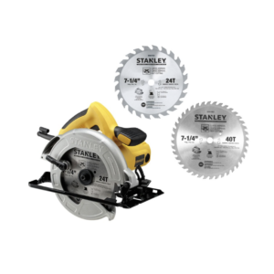 Sierra circular Stanley Sc16d2 7 1/4 1600w + 2 disco