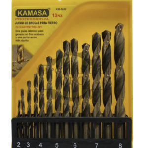 Set de Brocas Para Fierro 13 Piezas