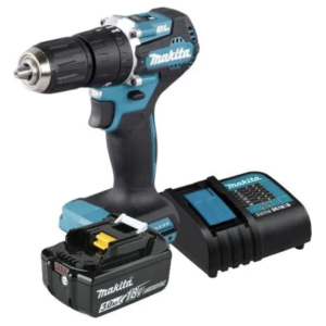 Taladro Percutor Makita Dhp487rfx4 13mm+1bat 3ah+carg Turquesa