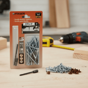 Kit De Tornillos Soberbios Tapa, Punta, Y Broca 35 Unidades